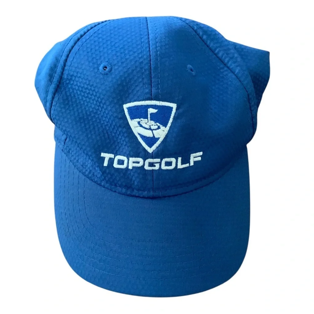 Topgolf Blue UPF 30 Performance Baseball Cap OS